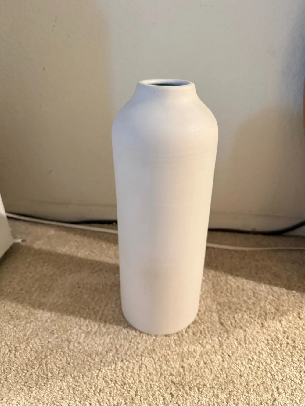 Project 62 Matte White Tall Ceramic Vase 14”